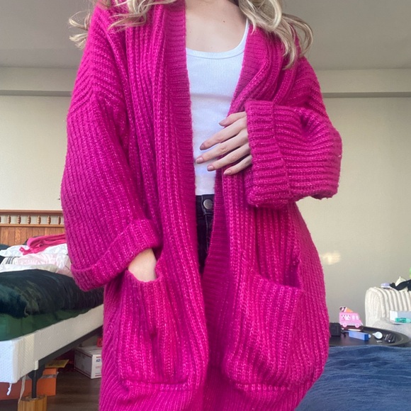 Zara Pink Cardigan - Picture 1 of 7